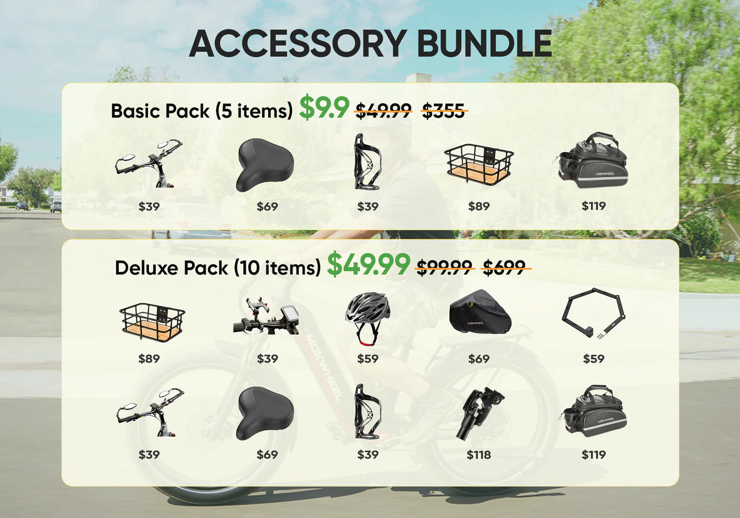 MOKWHEEL ACCESSORY BUNDLE