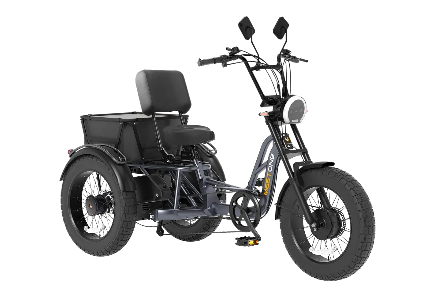 Meet One Tour Dual Motor Dual Battery Electric Trike