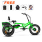 M-360 Semi-Recumbent Electric Tricycle | $262 FREE GIFTS