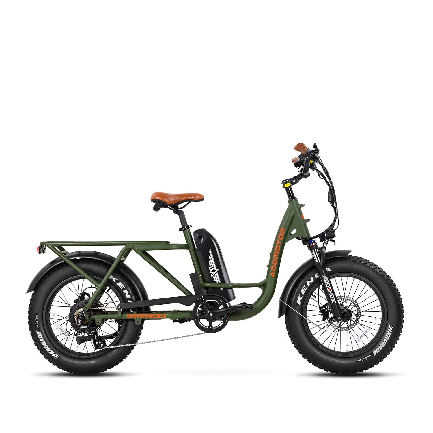 Addmotor Garootan M-81 | Adult 750W Cargo Electric Bike | Fat Tire Electric Bicycle