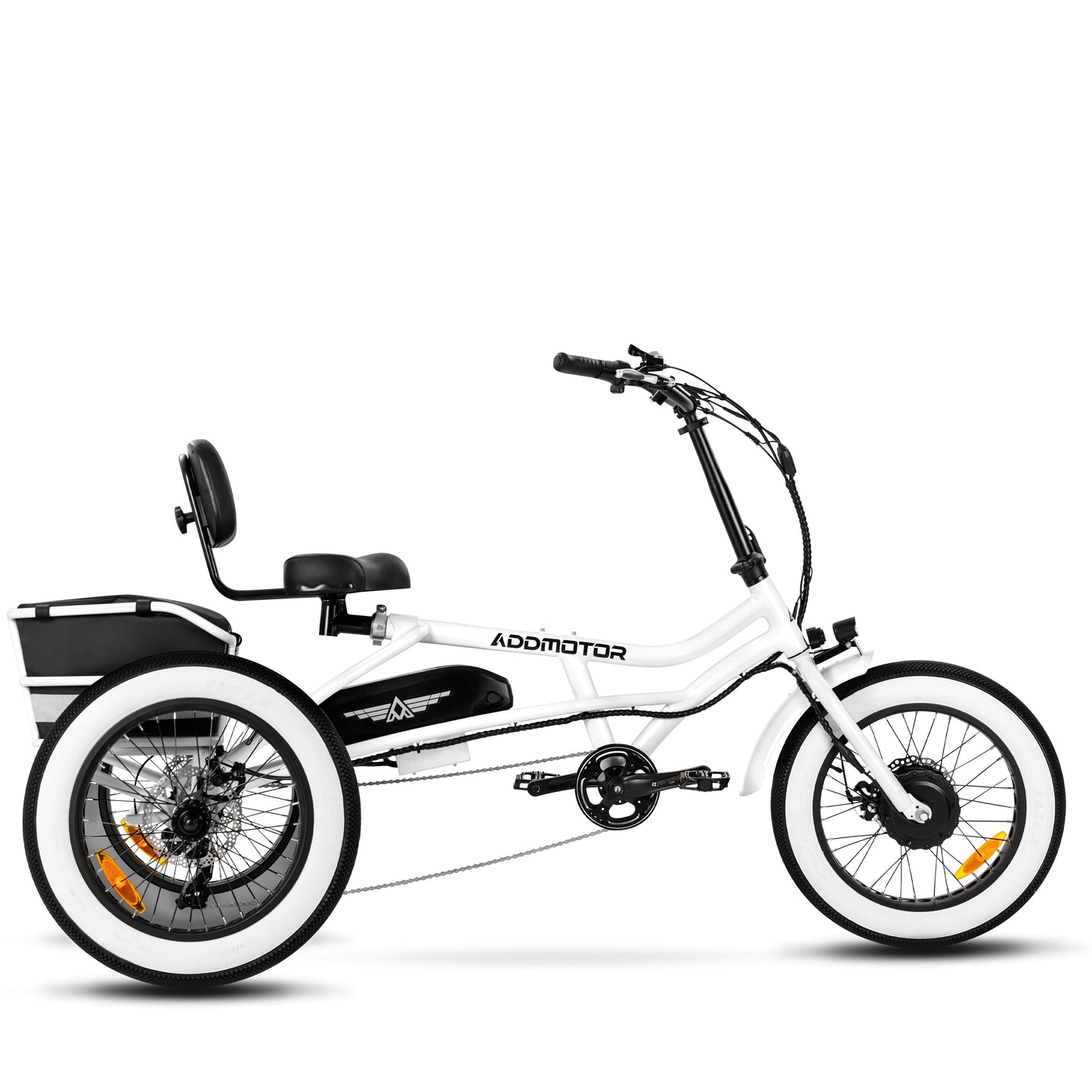 M-360 Semi-Recumbent Electric Tricycle | $262 FREE GIFTS